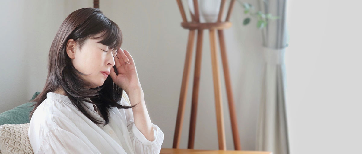 頭痛でお悩みではありませんか？　イメージ